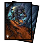 Ultra Pro - Innistrad Midnight Hunt Sleeves V1: Moonrage Brute (100pcs) - Image 2