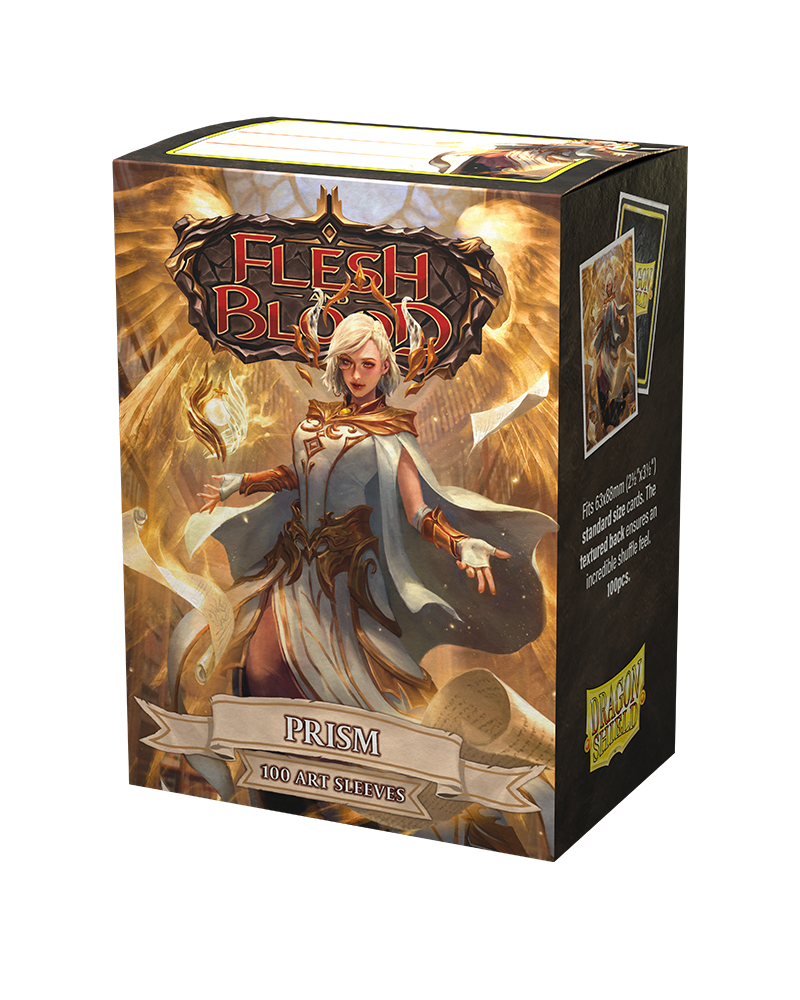 ds100-matte-art-prismm.png Dragon Shield Artwork Sleeves (Flesh and Blood Uprising Prism) – 100 Standard Size Matte - Image 1