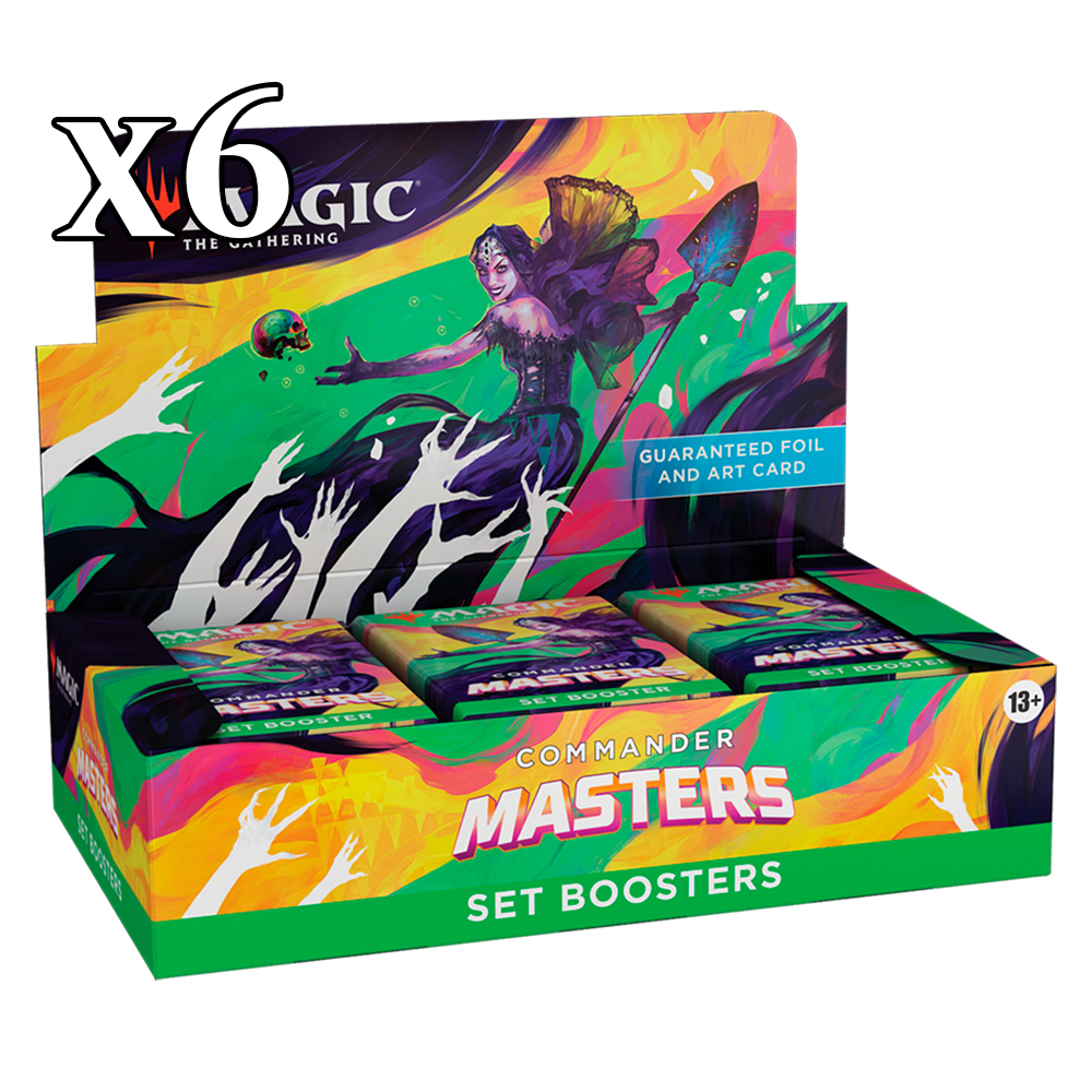 D20140000-4-1-2.jpg Commander Masters Set Booster Display Case (6x) - Image 1