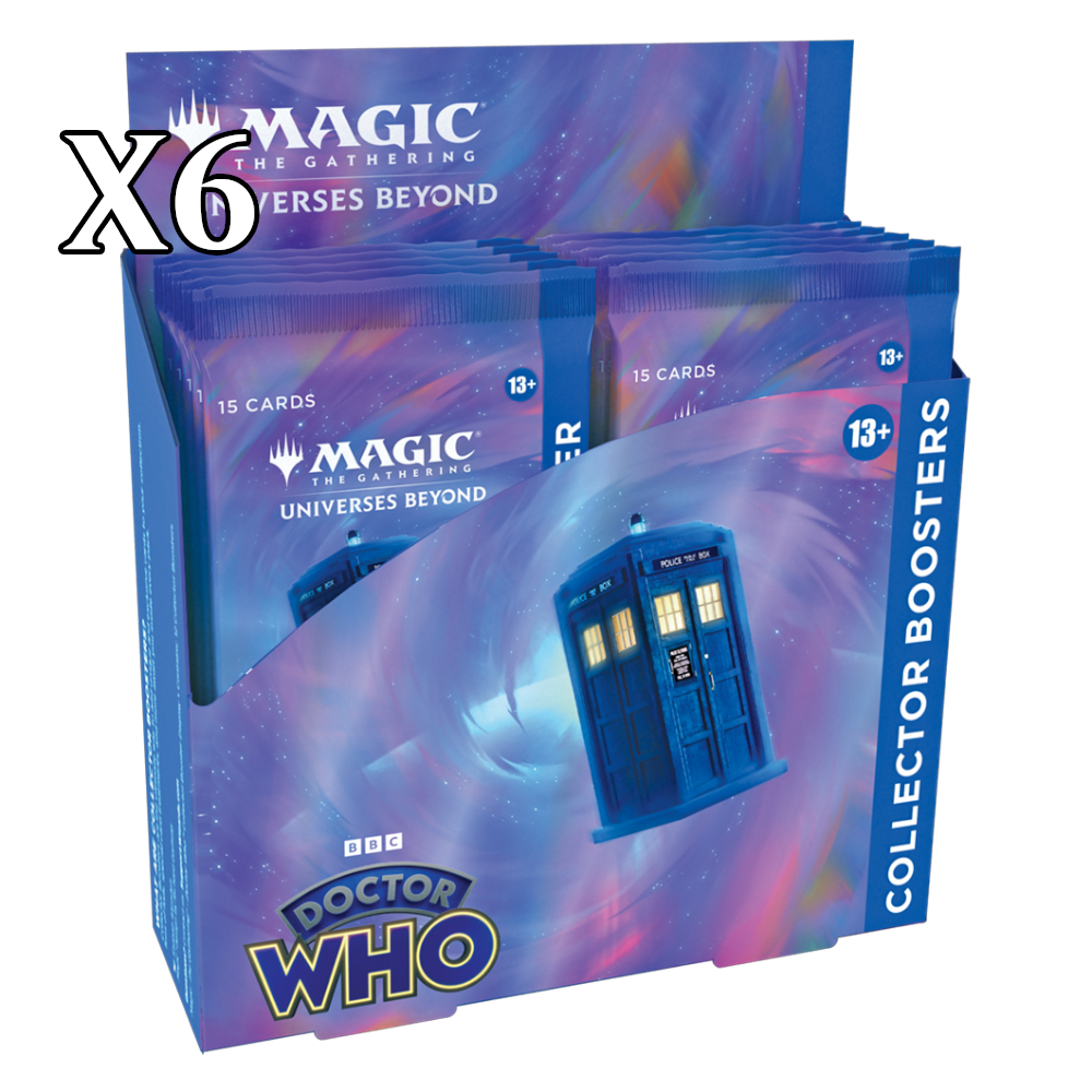 D23620000-1 - 1 Doctor Who Collector Booster Display Case (x6) - Image 1