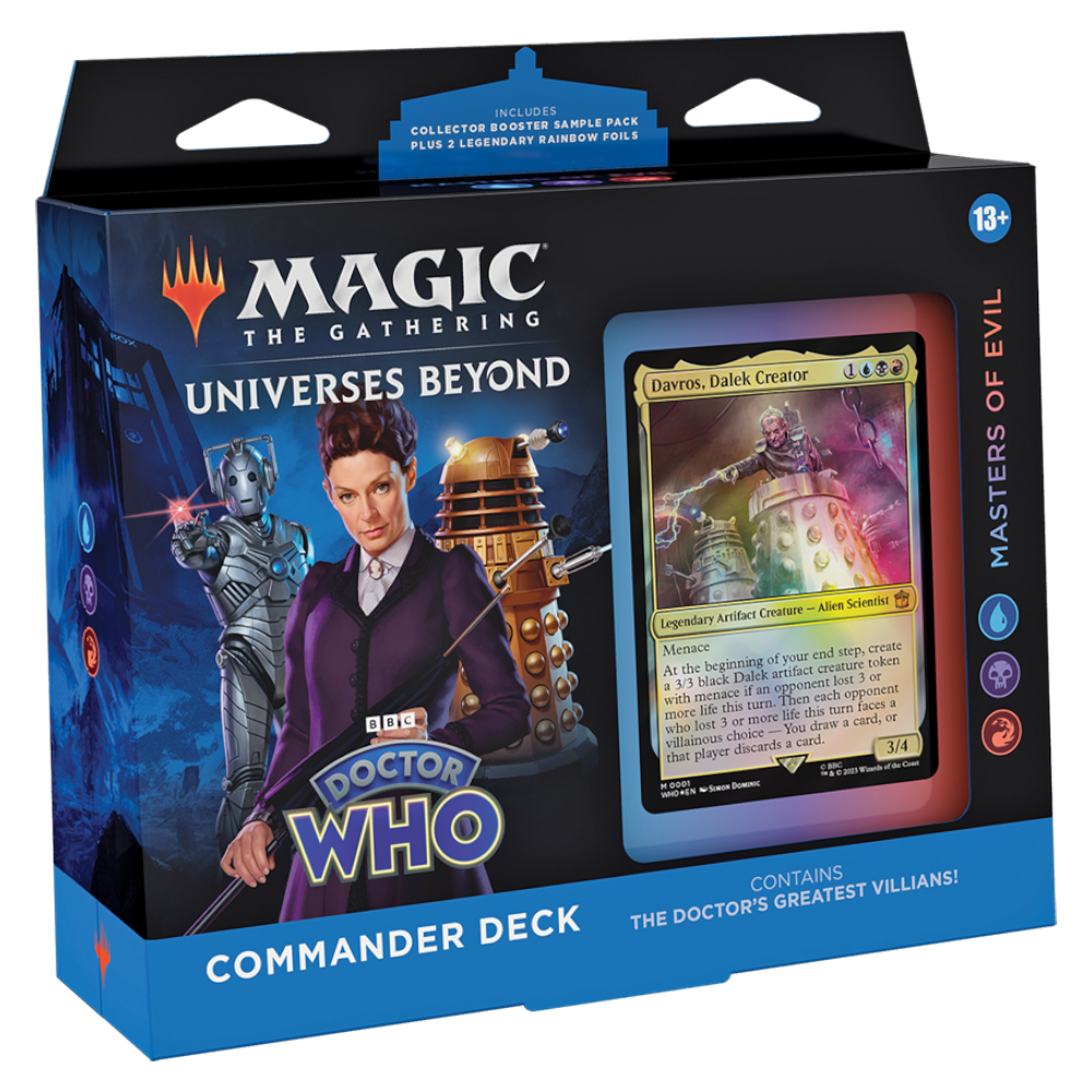 D23630000-1 - 1 Doctor Who Commander Deck: Masters of Evil - Image 1