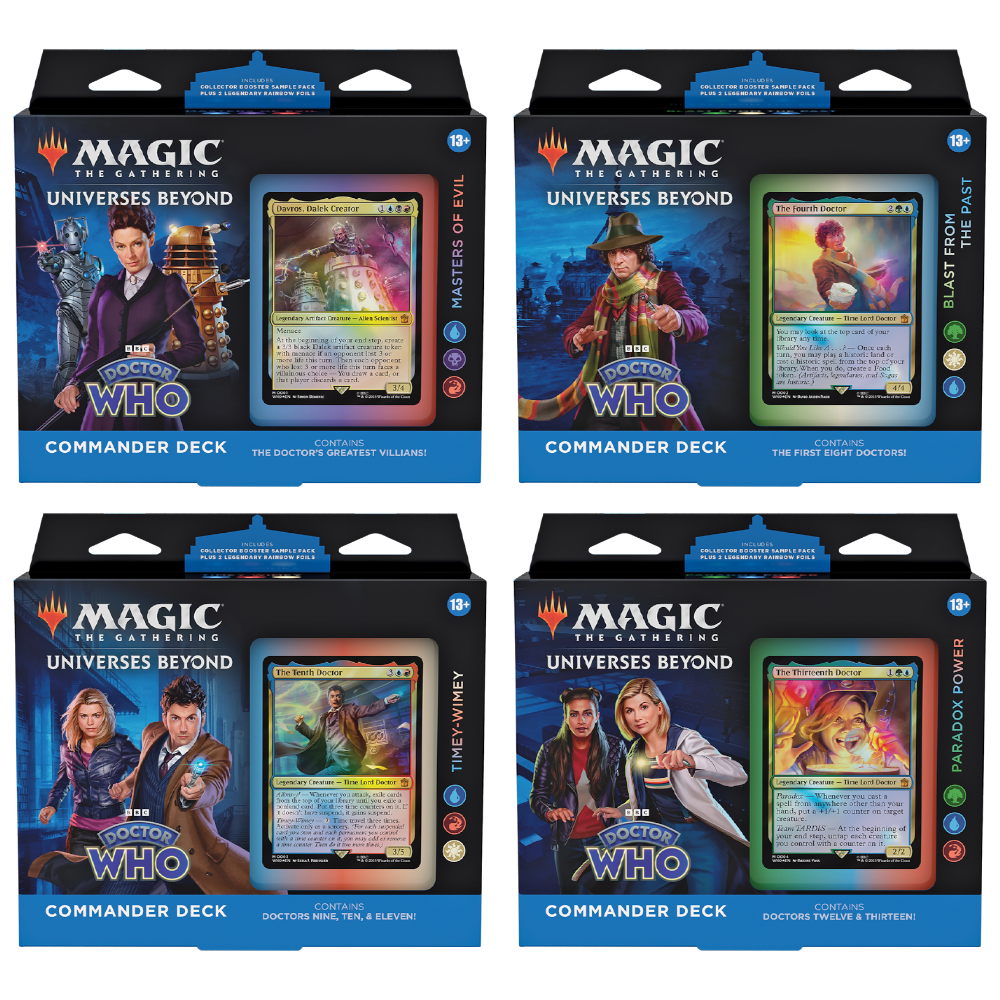 D23630000 Doctor Who Commander Deck Set - Image 1