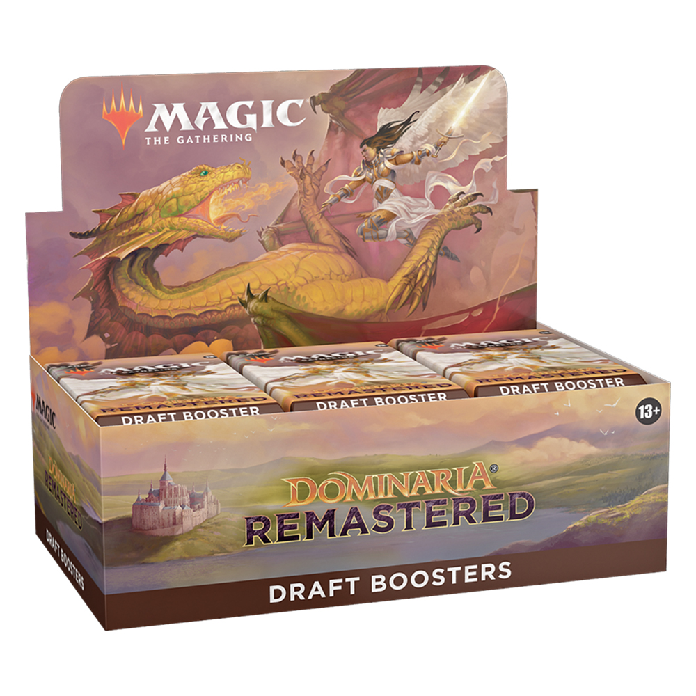 Dominaria-Remastered-Draft-Booster-Display-1-1-2.jpg Dominaria Remastered Draft Booster Display - Image 1