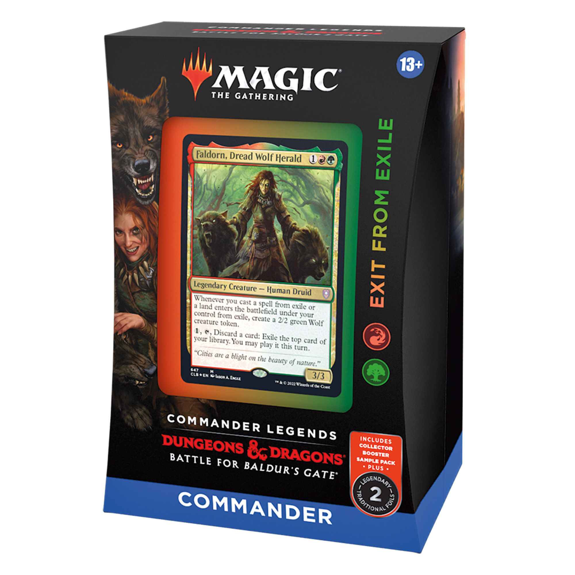 Exit-from-Exile-2.jpg Commander Legends: Battle for Baldur's Gate: Exit from Exile Deck - Image 1