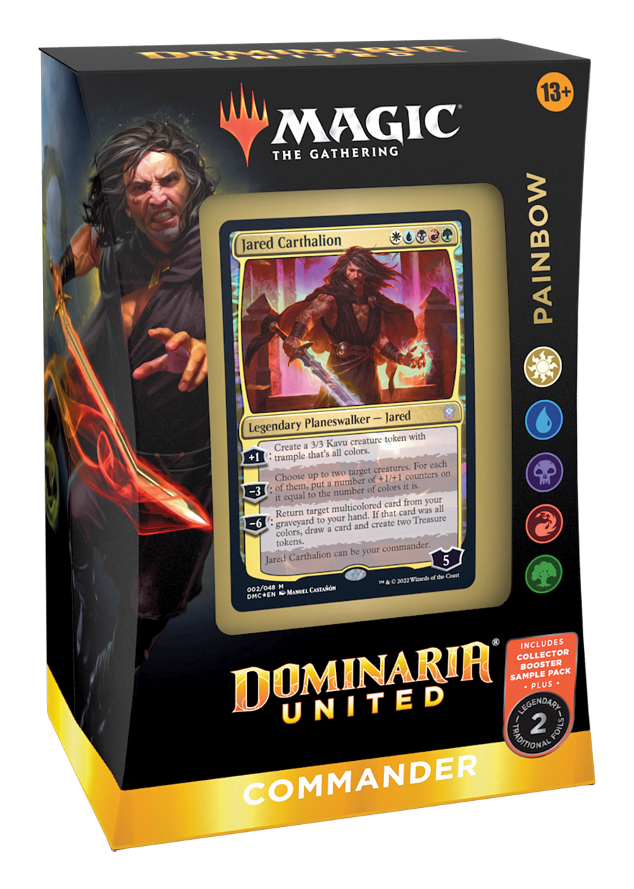 MTGDMU_EN_CmndrOtrBx_01_01-2.png Dominaria United Commander Deck: Painbow - Image 1