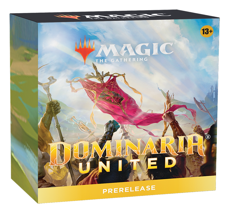 MTGDMU_EN_PrrlCvrBx_01_01-2.png Dominaria United: Prerelease Pack - Image 1
