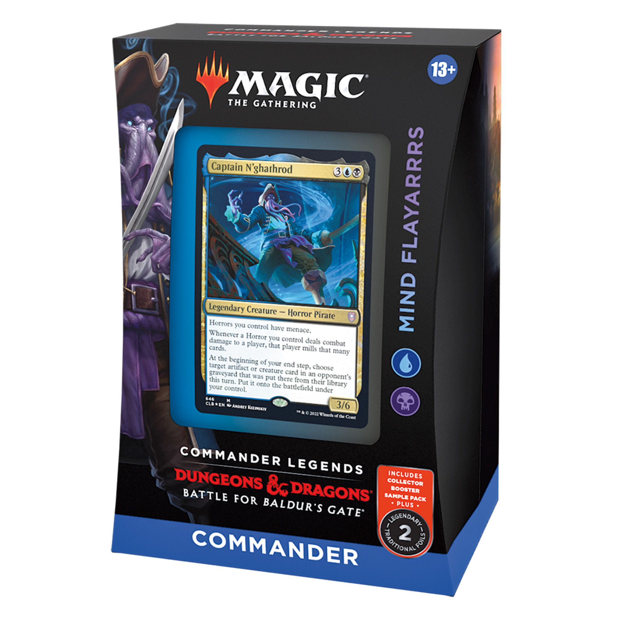 Mindflayers-2.jpg Commander Legends: Battle for Baldur's Gate: Mind Flayarrrs Deck - Image 1