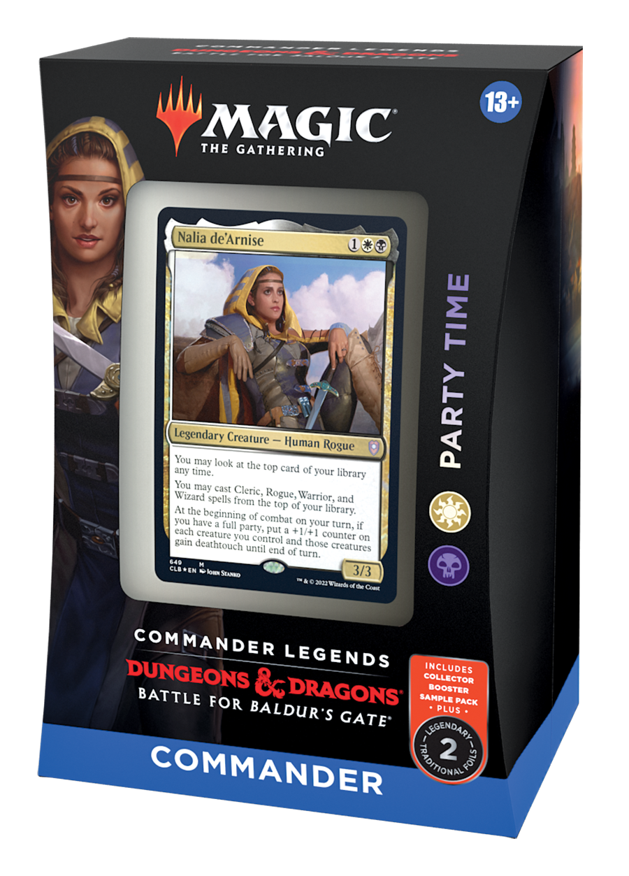 Party-Time-2.png Commander Legends: Battle for Baldur's Gate: Party Time Deck - Image 1
