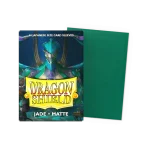 Dragon Shield - Jade - Matte Sleeves - Japanese Size