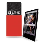 60 Eclipse Gloss Small Deck Protector Sleeves (Apple Red)  - Image 2