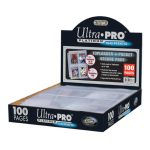 Ultra Pro: Platinum Series 4-Pocket 3-Hole Secure Page for Toploaders Display (100 Pages)