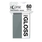 60 Eclipse Gloss Small Deck Protector Sleeves (Smoke Grey) 