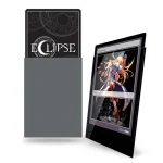 60 Eclipse Gloss Small Deck Protector Sleeves (Smoke Grey)  - Image 2