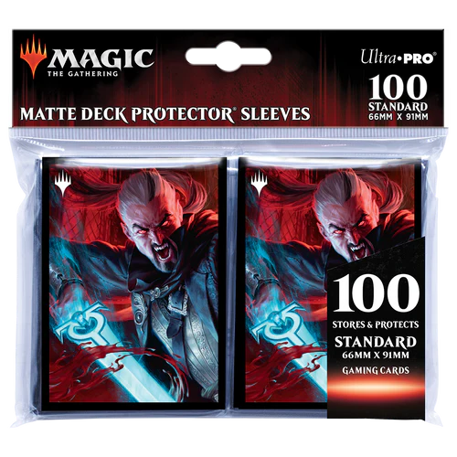 4 Ultra Pro - Innistrad Crimson Vow Sleeves V6: Odric, Blood-Cursed (100pcs) - Image 1