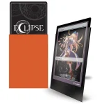 60 Eclipse Matte Small Deck Protector Sleeves (Pumpkin Orange)  - Image 2