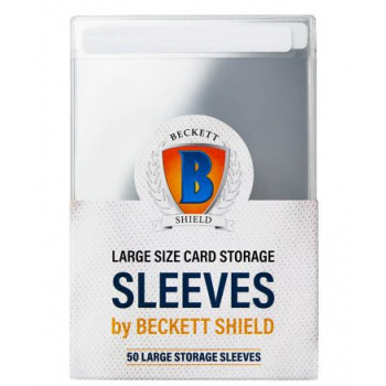 Beckett-Shield-Large-Storage-Sleeves-50-Sleeves.png Beckett Shield Large Storage Sleeves (50 Sleeves) - Image 1