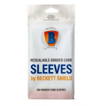 Beckett-Shield-Resealable-Graded-Card-Sleeves-100-Sleeves.png Beckett Shield Resealable Graded Card Sleeves (100 Sleeves) - Image 1