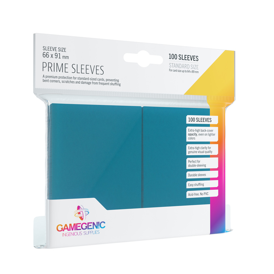 GG-S10016ML.jpg Gamegenic - Prime Sleeves - 100 Sleeves (Blue) - Image 1