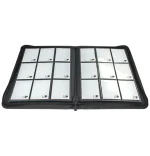 Ultra Pro: Vivid 9-Pocket Zippered Pro Binder - Black - Image 2