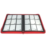 Ultra Pro: Vivid 9-Pocket Zippered Pro Binder - RED - Image 2