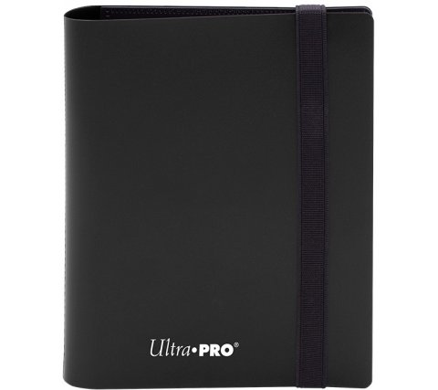 bi_eclipse_2_pocket_jet_black.jpeg Ultra Pro: Eclipse PRO-Binder - 2-Pocket (Jet Black) - Image 1