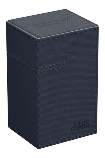 d_ugd010224.jpg Ultimate Guard - Flip 'n' Tray Deck Case 80+ XenoSkin - Blue - Image 1