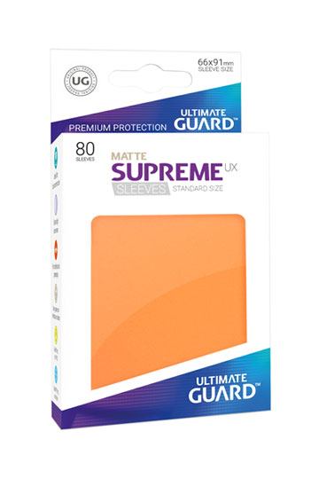 d_ugd010564.jpg Ultimate Guard - Supreme UX - Matte Orange - 80 Pack - Image 1