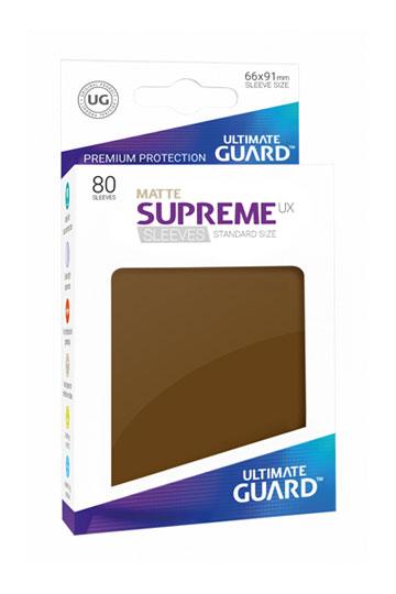d_ugd010567.jpg Ultimate Guard - Supreme UX - Matte Brown - 80 Pack - Image 1