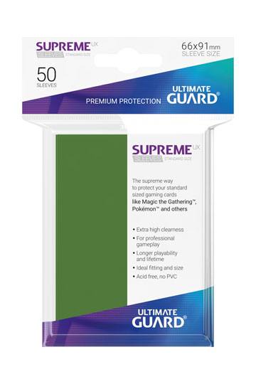 d_ugd010793.jpg Ultimate Guard - Supreme UX - Green - 50 Pack - Image 1
