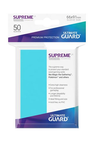 d_ugd010796.jpg Ultimate Guard - Supreme UX - Aquamarine - 50 Pack - Image 1