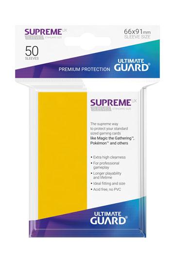 d_ugd010805.jpg Ultimate Guard - Supreme UX - Yellow - 50 Pack - Image 1