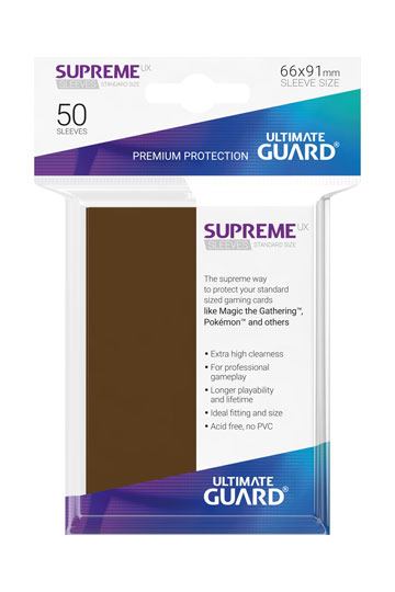 d_ugd010807.jpg Ultimate Guard - Supreme UX - Bordeaux - 50 Pack - Image 1