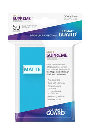 d_ugd010818.jpg Ultimate Guard - Supreme UX - Matte Light Blue - 50 Pack - Image 1