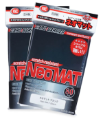 KMC Sleeves Neo Matte Black (80 pieces)