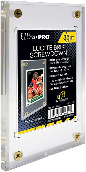 up_15662.jpg Ultra Pro - Lucite Brik Screwdown (130PT) - Image 1
