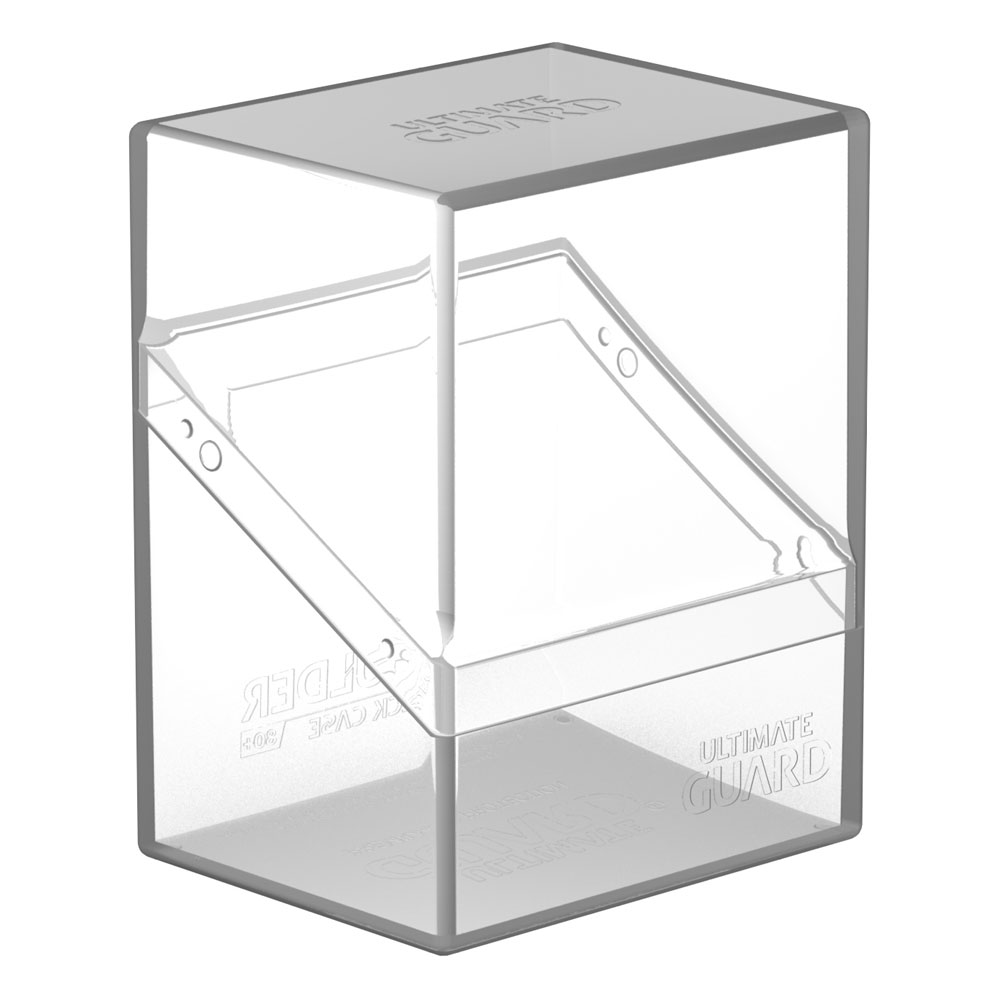x_ugd010893.jpg Ultimate Guard Boulder Deck Case 80+ Standard Size Clear - Image 1