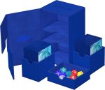 Ultimate Guard - Twin Flip 'n' Tray 160+ XenoSkin - Blue - Image 2