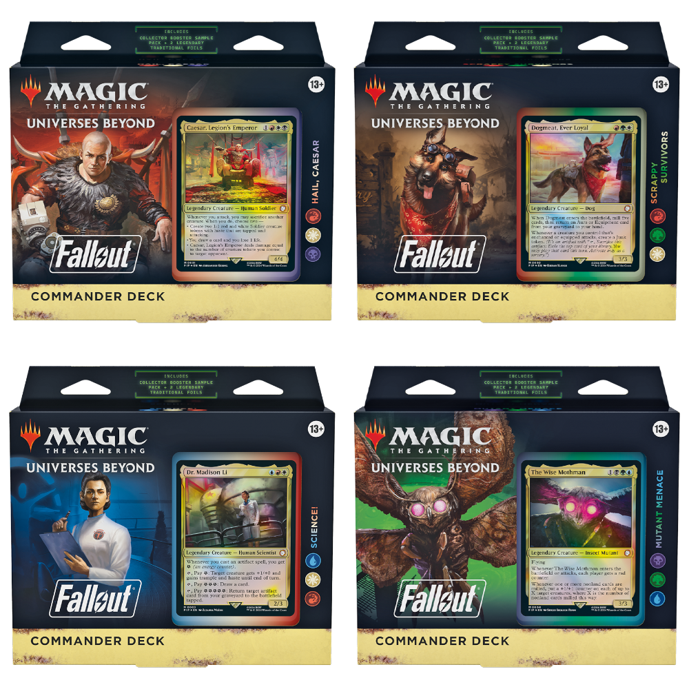 D23510000 Universes Beyond: Fallout: Commander Deck: Set - Image 1