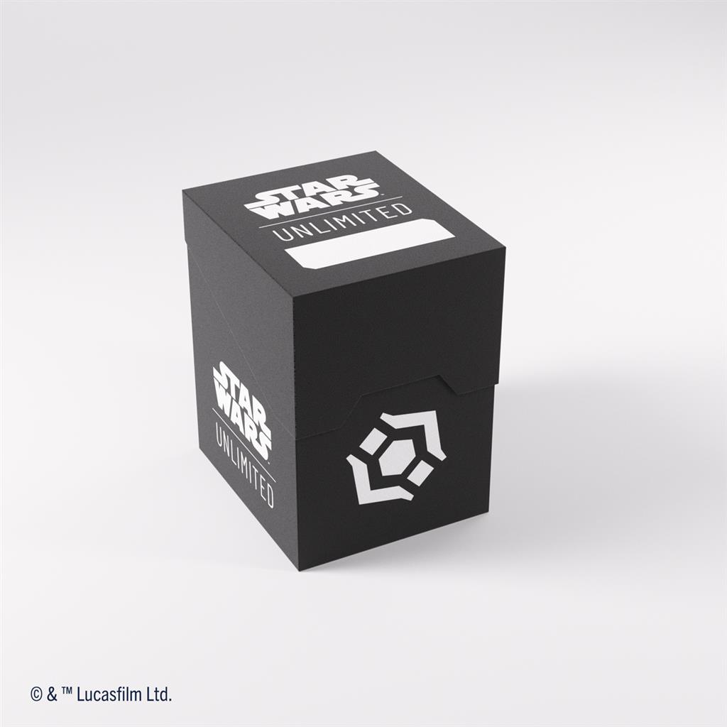 104676_0 Gamegenic - Star Wars: Unlimited Soft Crate - Black/White - Image 1