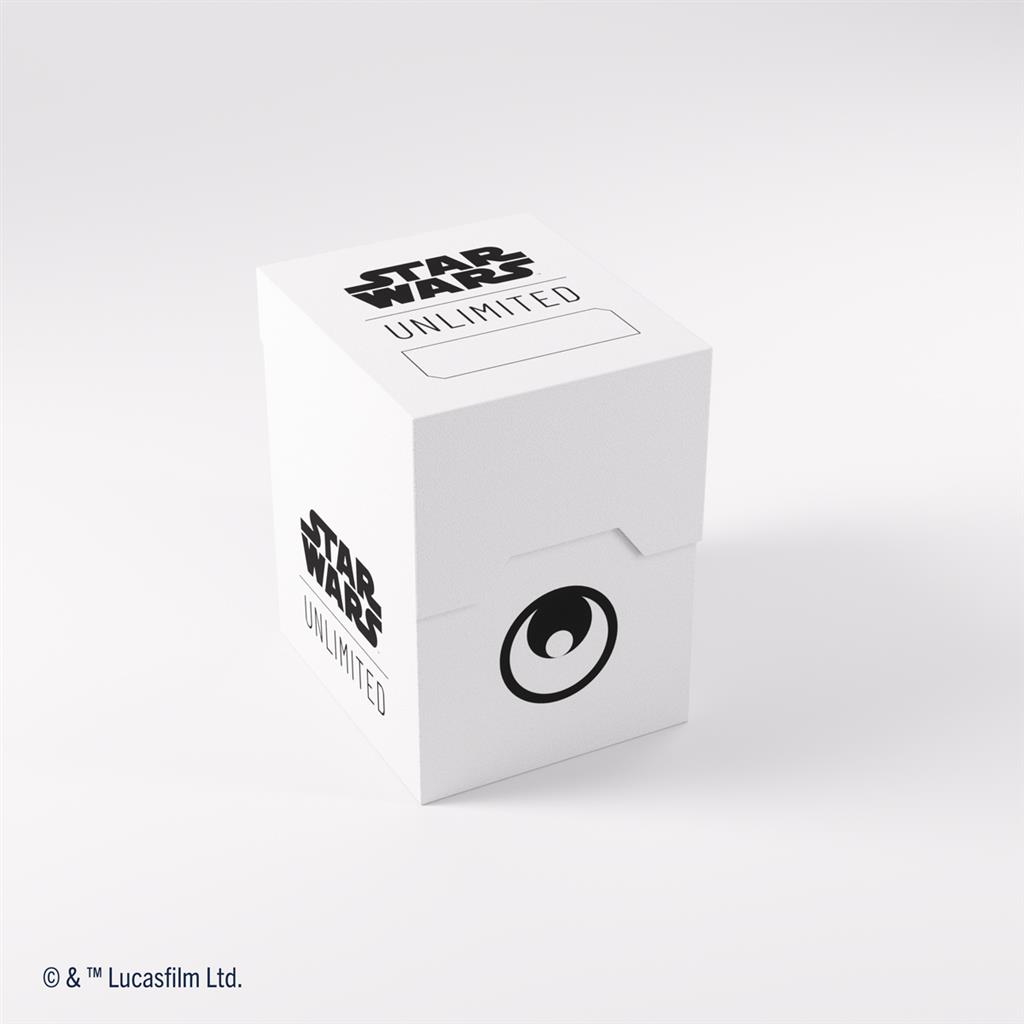104677_0 Gamegenic - Star Wars: Unlimited Soft Crate - White/Black - Image 1