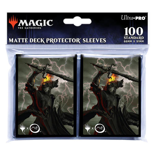 2 The Lord of the Rings: Tales of Middle-earth Sauron Standard Deck Protector Sleeves (100ct) - Image 1