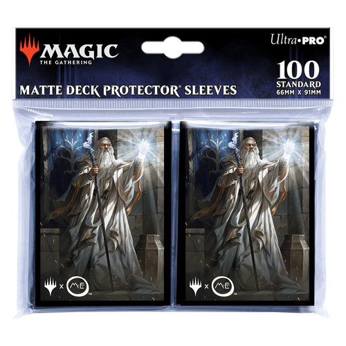 2 The Lord of the Rings: Tales of Middle-earth Gandalf Standard Deck Protector Sleeves (100ct) - Image 1