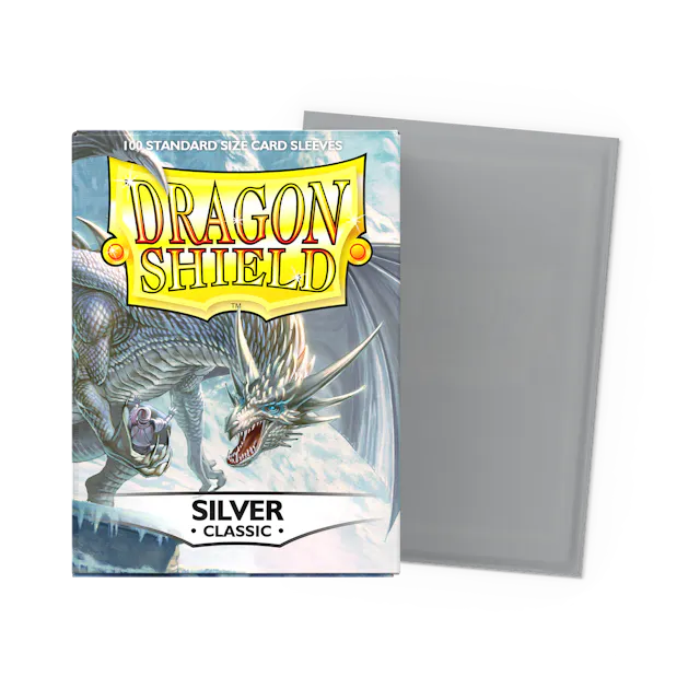 1 Dragon Shield - Classic - Silver - Image 1