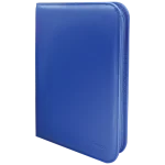 Ultra Pro: Vivid 4-Pocket Zippered Pro Binder -  Blue