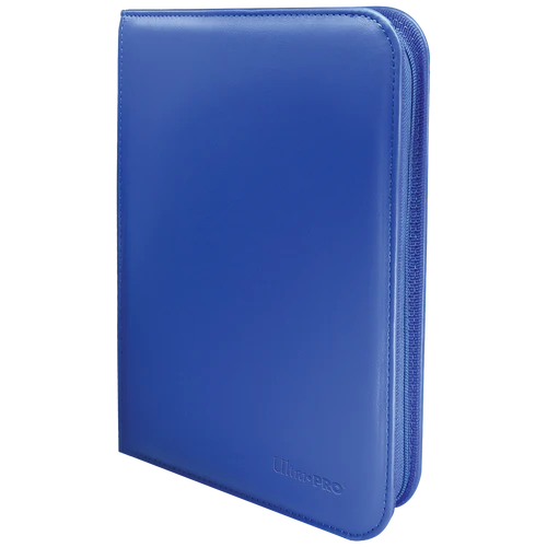 1 Ultra Pro: Vivid 4-Pocket Zippered Pro Binder - Blue - Image 1