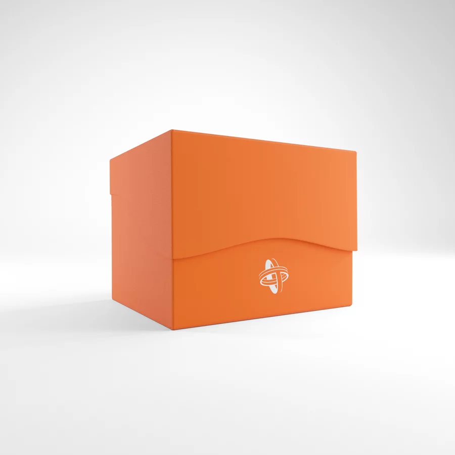 1 Gamegenic Side Holder 80+ Deck Box (Orange) - Image 1