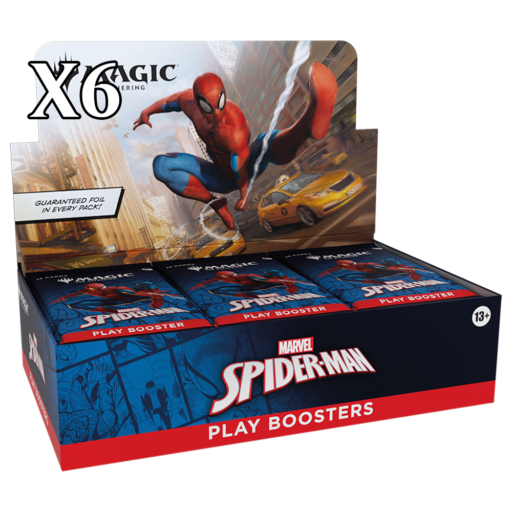 D45240001-2 - 1 Marvel's Spider-Man Play Booster Display (x6) - Image 1