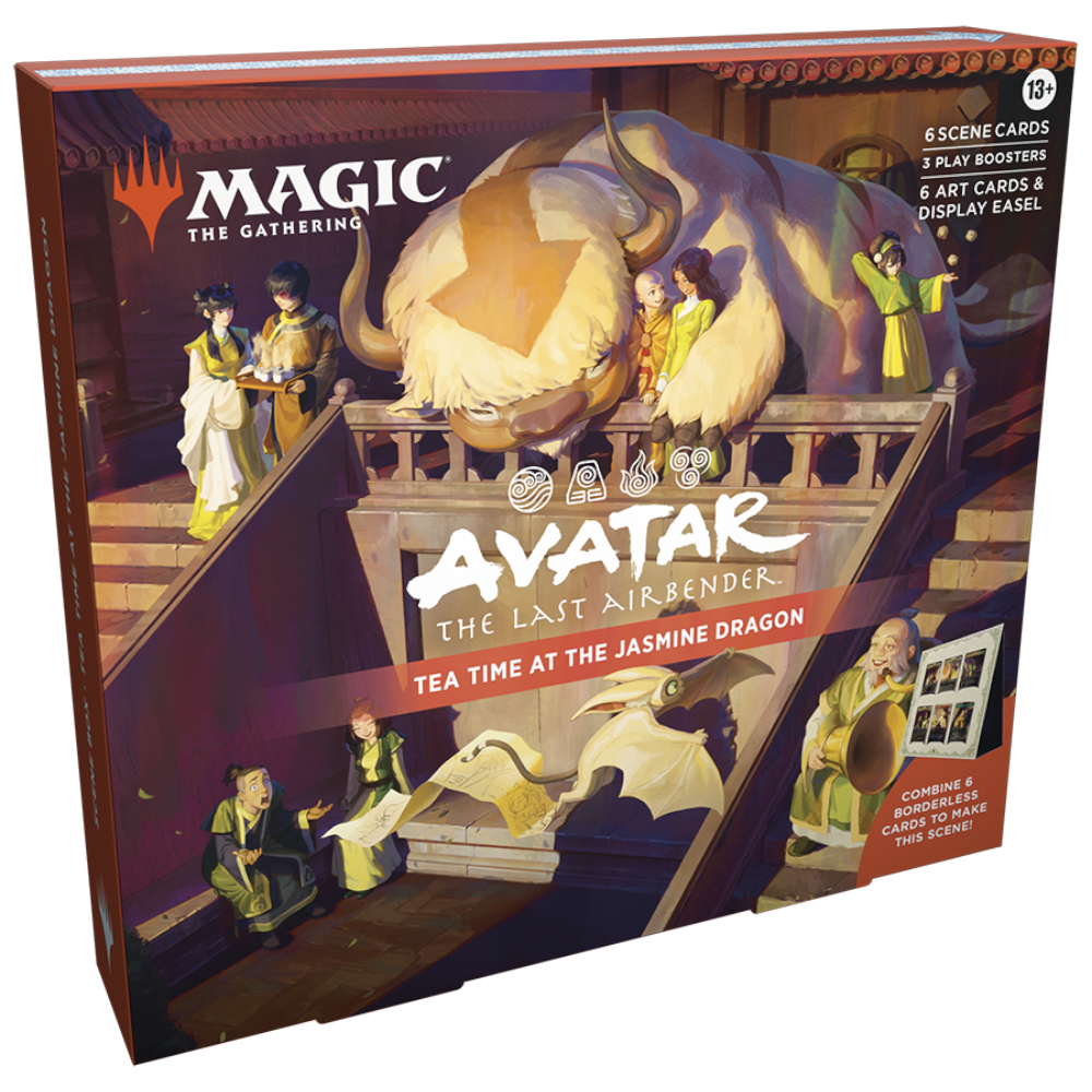 D45890000-2 - 1 Magic: The Gathering Avatar: The Last Airbender Scene Boxe: Tea Time At The Jasmine Dragon - Image 1