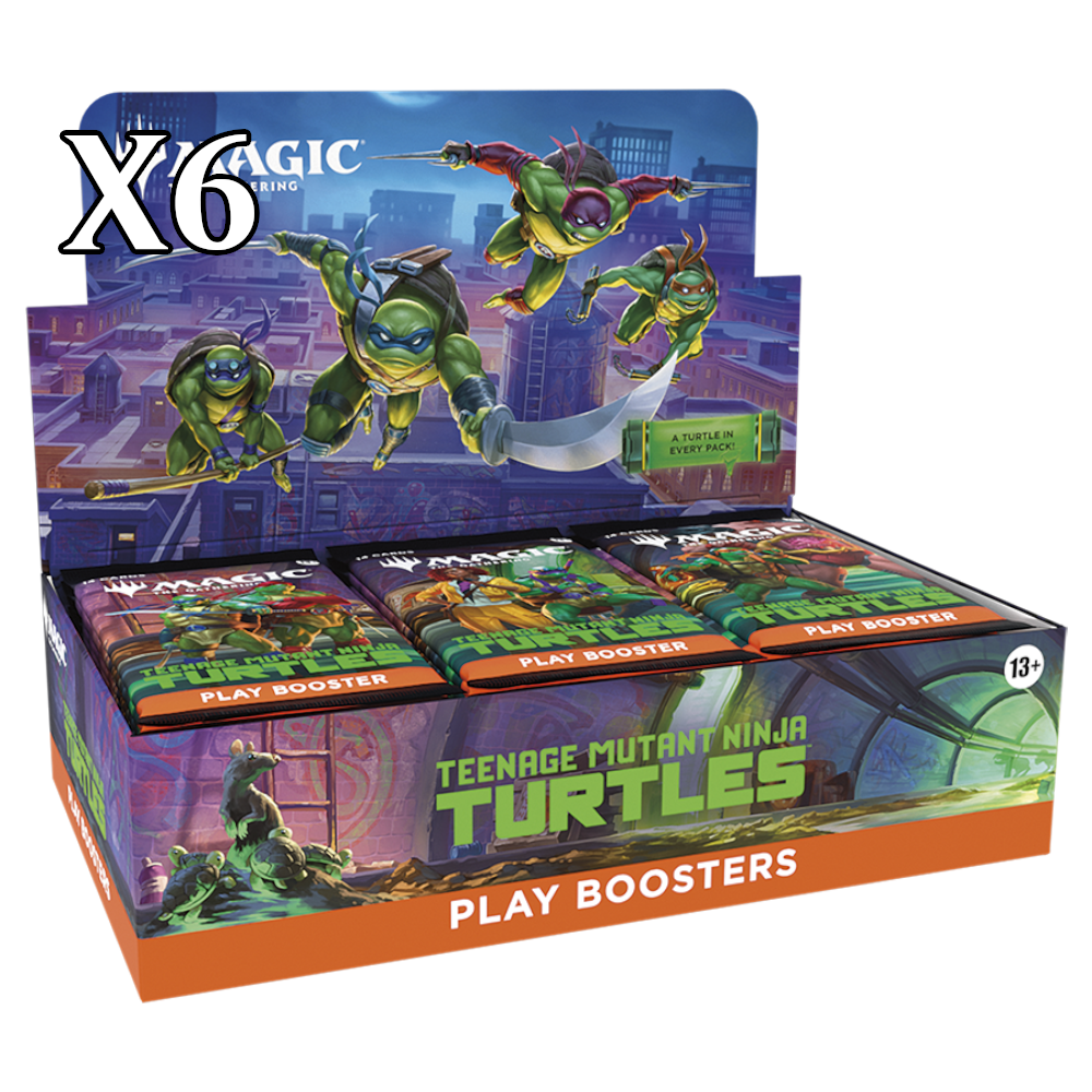 D51630001-2 - 1 Magic: The Gathering: Teenage Mutant Ninja Turtles Play Booster Display (x6) - Image 1