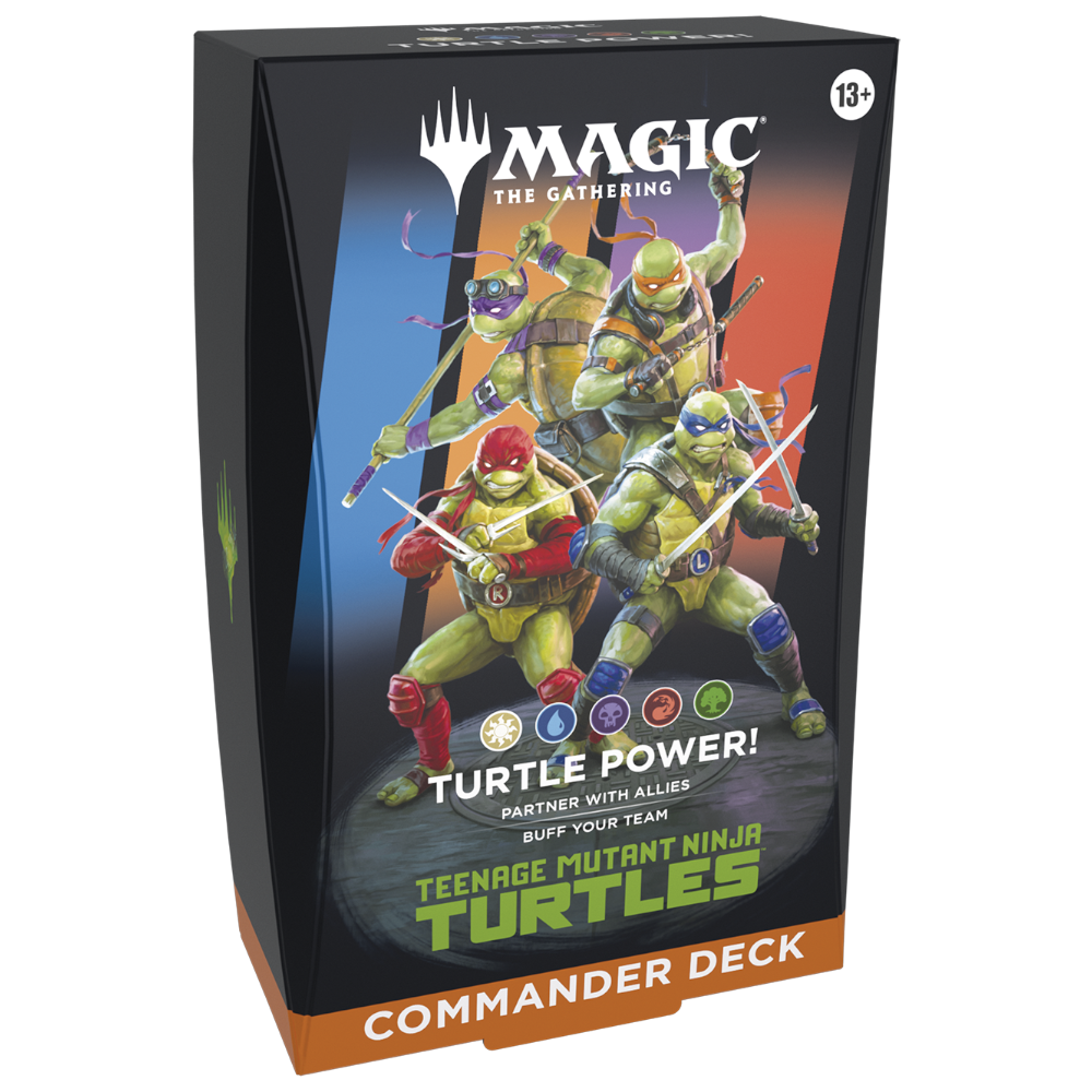 D51690001 - 1 Magic: The Gathering: Teenage Mutant Ninja Turtles Commander Deck - Image 1
